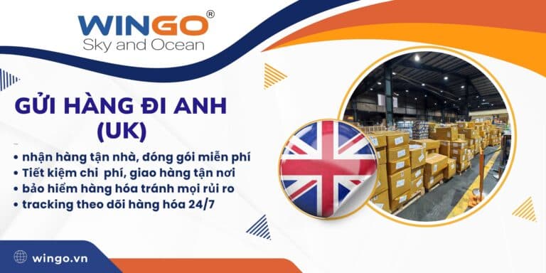 Gửi hàng đi Anh