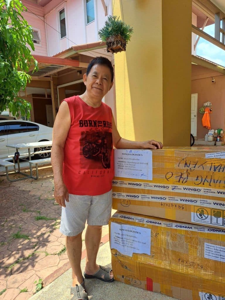 hàng hóa lớn hơn 30kg được giao đến tay người nhận