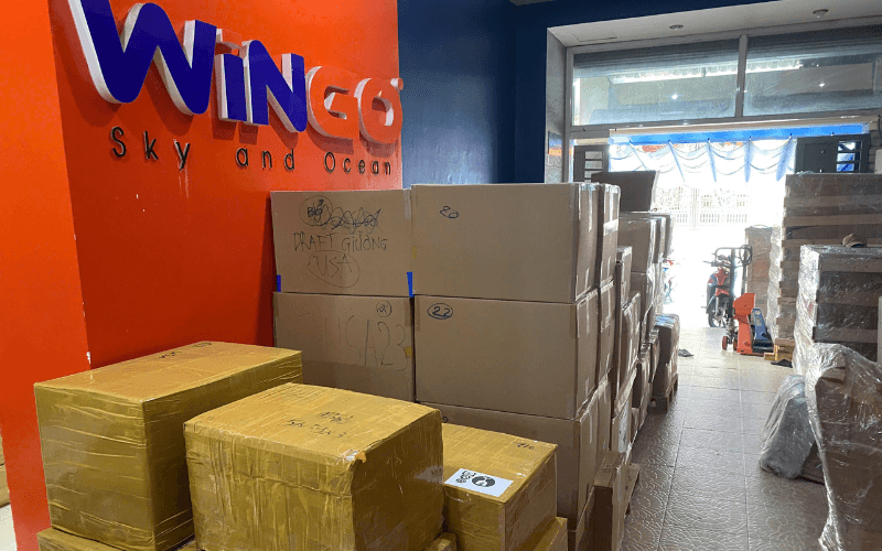 vận chuyển hàng đi nước ngoài wingo logistics