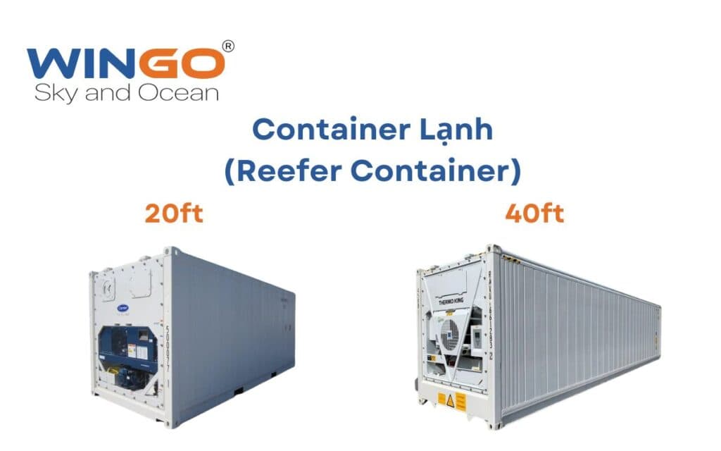 Container Lạnh (Reefer Container) 20ft và 40ft