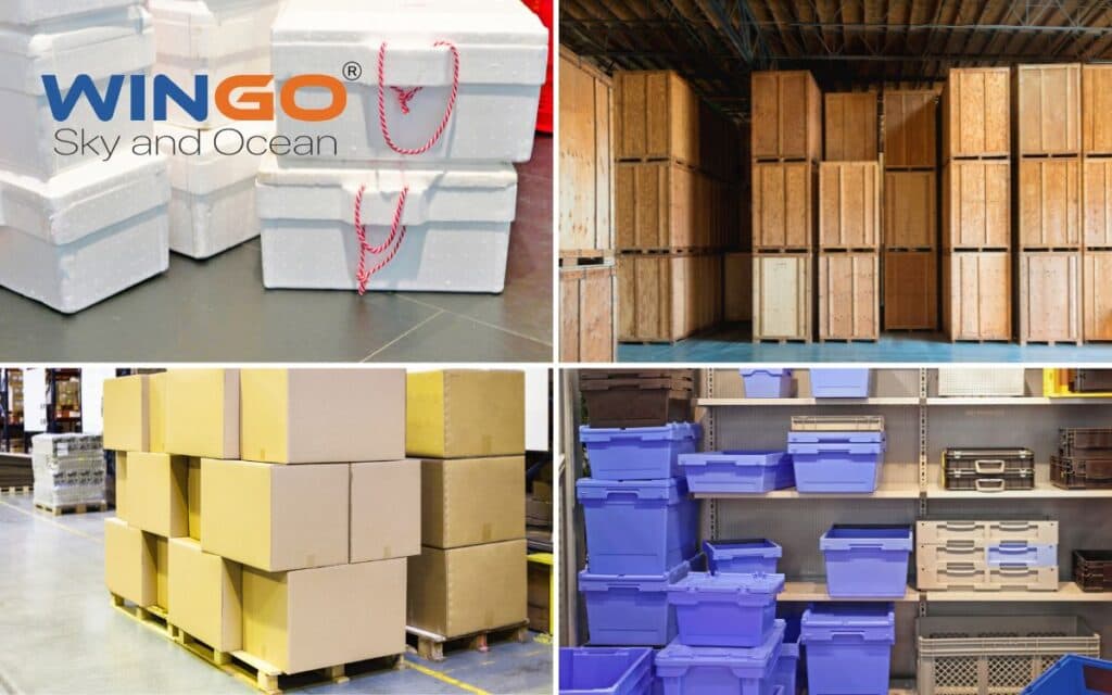 Các loại bai bì đóng gói hàng hóa