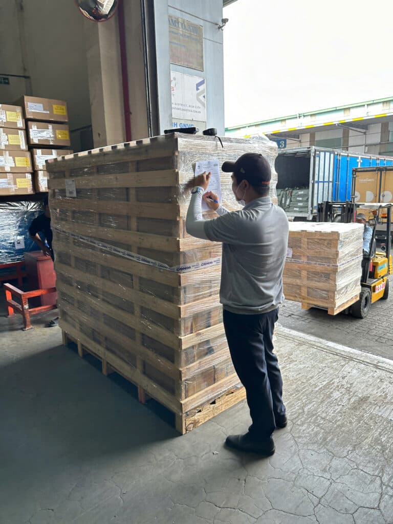 hàng hóa gửi đi úc bằng đường biển