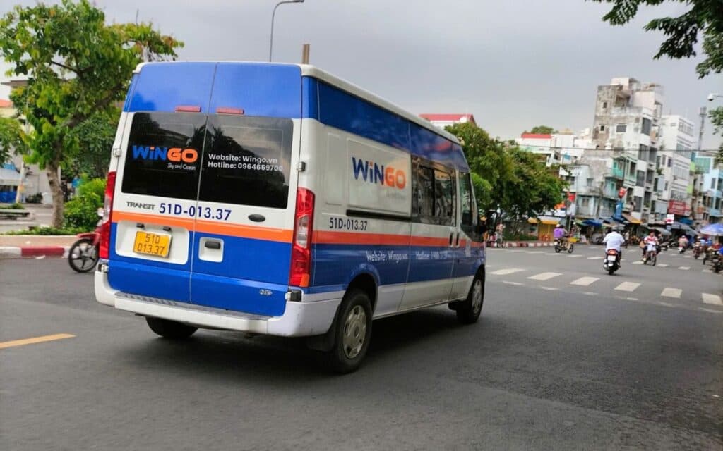 Xe gửi hàng đi Mỹ tại Đà Nẵng