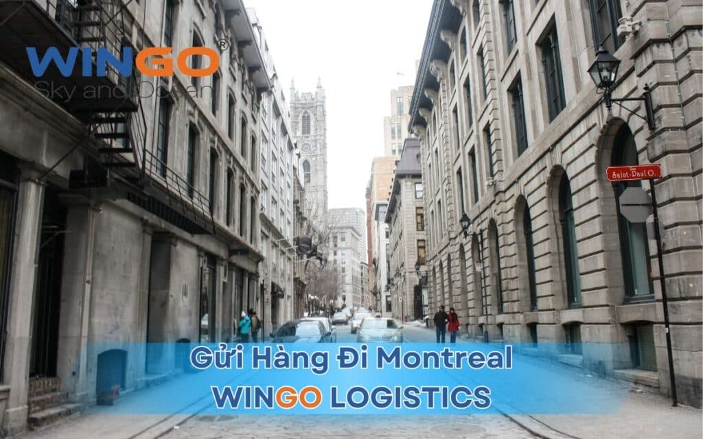 Gửi hàng đi Montreal