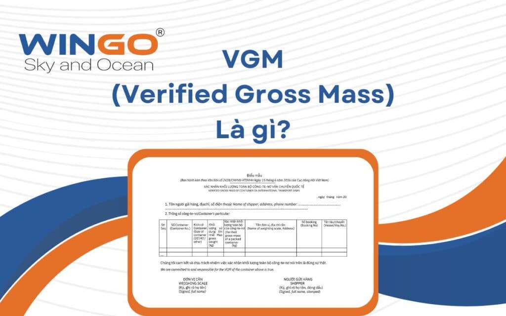 VGM là gì