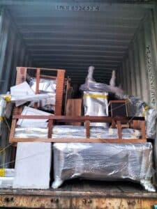 Furniture shipment to Germany by sea