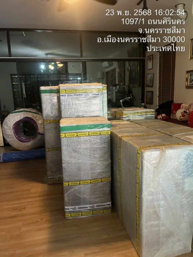 Road freight to Thailand