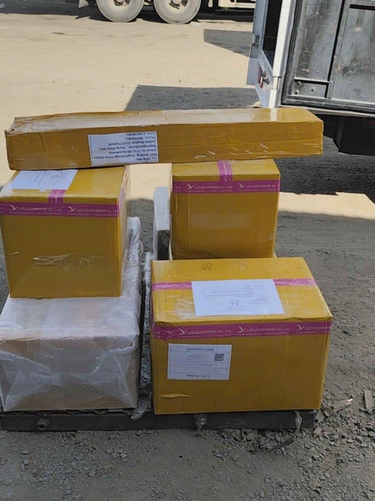 Road freight to Thailand