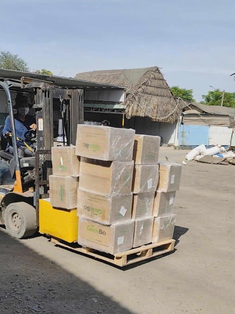 Road freight to Thailand