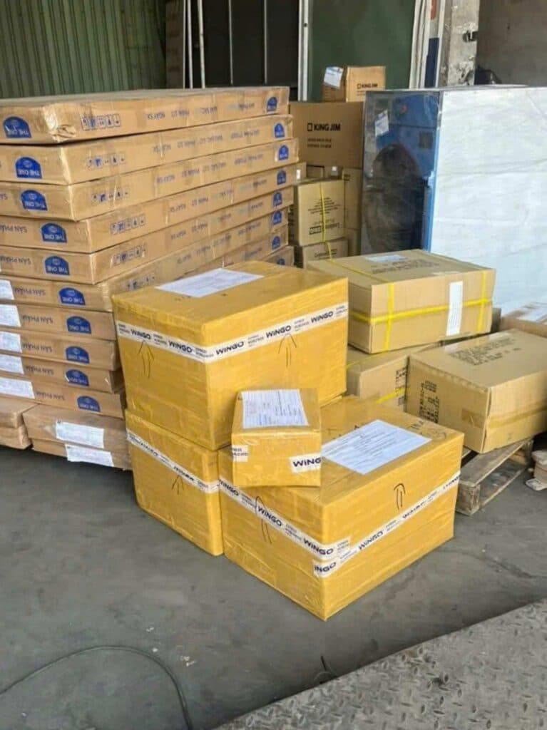 Road freight to Thailand