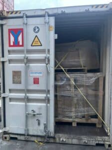 40' container shipped to Australia