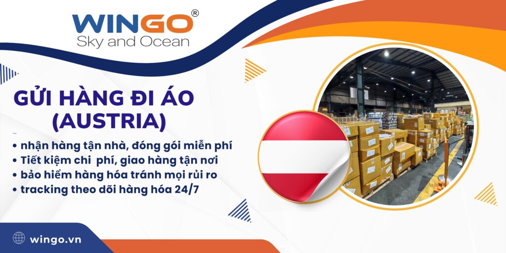 gửi hàng đi áo wingo logistics