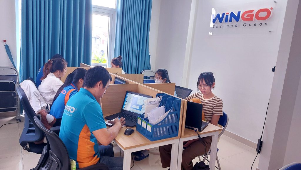 đội ngũ nhân viên của wingo logistics