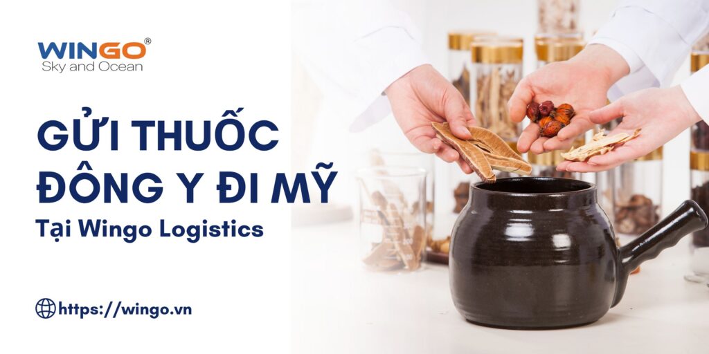 Gửi Thuốc Đông Y Đi Mỹ (Thuốc Nam & Thuốc Bắc). Bao Thủ Tục FDA & Hút Chân Không - Wingo Logistics Gửi thuốc đông y đi Mỹ