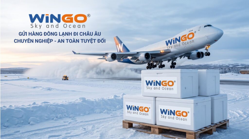 Dịch Vụ Gửi Hàng Đông Lạnh Đi Châu Âu (EU) Bao Thuế Trọn Gói - Bảng Giá Tốt Nhất 2026 Dịch vụ vận chuyển hàng đông lạnh đi Châu Âu